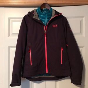 Mountain Hardwear two piece ski jacket